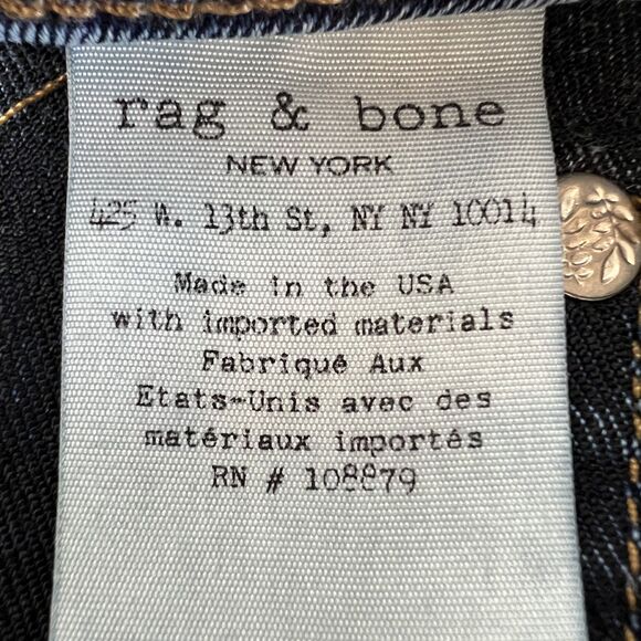Rag & Bone Skinny Jeans – Medium Wash – Size 27 - Picture 4 of 6